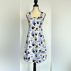 Gap Maternity Marimekko Style Floral Print Empire Waist‎ Midi Dress